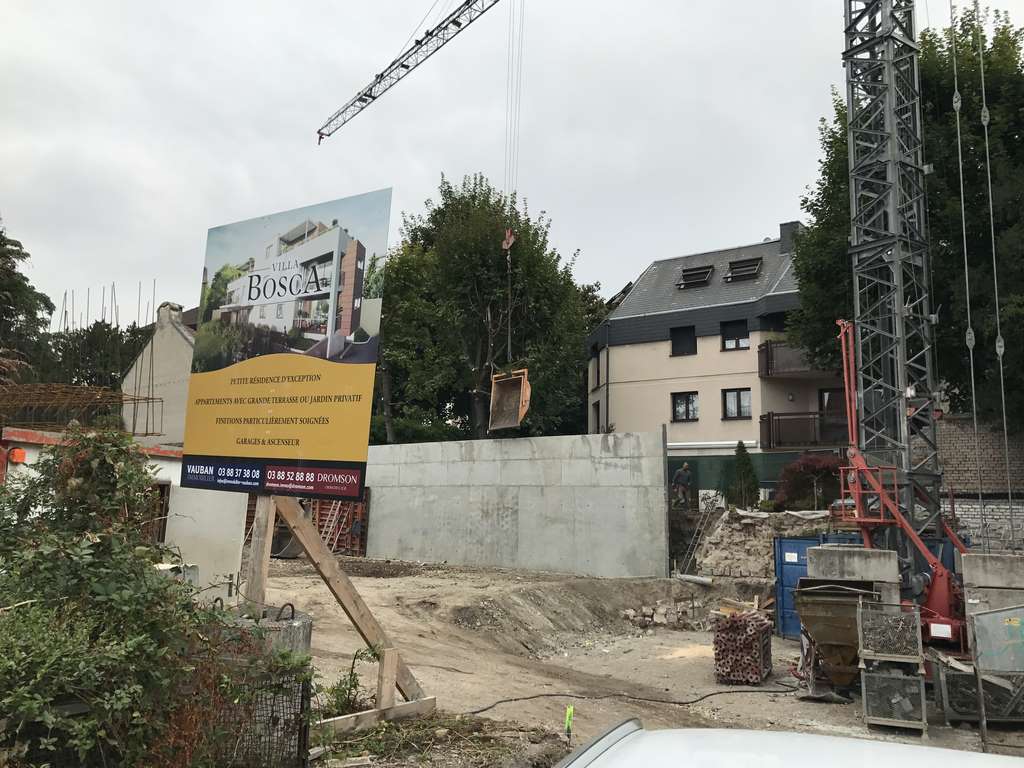 Construction d’un immeuble « VILLA BOSCA » à Strasbourg